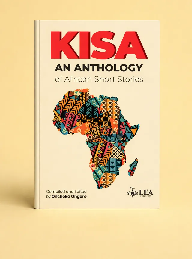 Book cover for KISA: An Anthology of African Short Stories, an African short story anthology
